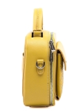 Жёлтая сумка планшет David Jones. Вид 3 миниатюра.