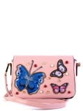Розовая сумка планшет Polina. Вид 1 миниатюра.