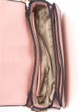 Розовый кросс-боди Domenica. Вид 5 миниатюра.