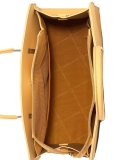 Жёлтая сумка классическая David Jones. Вид 5 миниатюра.