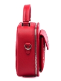 Красная сумка планшет David Jones. Вид 3 миниатюра.