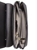 Чёрный портфель Angelo Bianco. Вид 5 миниатюра.