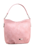 Розовая сумка мешок S.Lavia. Вид 2 миниатюра.