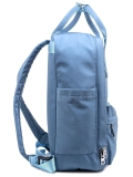 Голубой рюкзак Angelo Bianco. Вид 3 миниатюра.