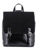 Чёрный рюкзак S.Lavia. Вид 1 миниатюра.