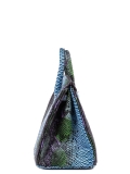 Голубая сумка классическая Angelo Bianco. Вид 3 миниатюра.