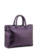 Фиолетовая сумка классическая Fabbiano. Вид 2 миниатюра.