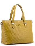 Жёлтая сумка классическая Fabbiano. Вид 2 миниатюра.