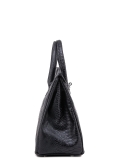 Чёрная сумка классическая Angelo Bianco. Вид 3 миниатюра.