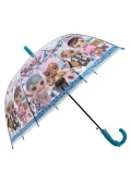 Голубой зонт ZITA. Вид 3 миниатюра.