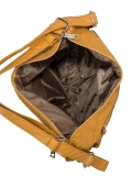 Жёлтая сумка мешок S.Lavia. Вид 6 миниатюра.