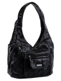 Чёрная сумка классическая Sarsa в категории Женское/Сумки женские/Средние сумки женские. Вид 2