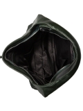 Зелёная сумка мешок Angelo Bianco. Вид 5 миниатюра.