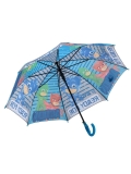 Голубой зонт ZITA. Вид 4 миниатюра.