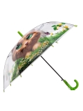 Зелёный зонт ZITA. Вид 3 миниатюра.