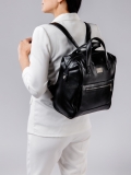 Чёрный рюкзак S.Lavia. Вид 2 миниатюра.