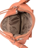 Оранжевая сумка мешок S.Lavia. Вид 6 миниатюра.