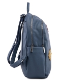 Голубой рюкзак Fabbiano. Вид 3 миниатюра.