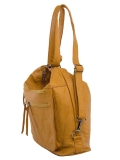 Жёлтая сумка мешок S.Lavia. Вид 5 миниатюра.