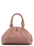 Розовая сумка классическая Polina. Вид 4 миниатюра.