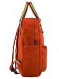 Оранжевый рюкзак Kanken. Вид 3 миниатюра.