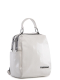 Белый рюкзак Fabbiano. Вид 2 миниатюра.