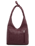 Бордовая сумка мешок S.Lavia. Вид 4 миниатюра.