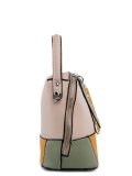 Бежевая сумка планшет Polina. Вид 3 миниатюра.
