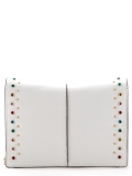 Белая сумка планшет Gianni Chiarini. Вид 4 миниатюра.