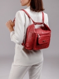 Красная сумка мешок S.Lavia. Вид 9 миниатюра.