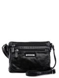 Чёрный кросс-боди Sarsa в категории Женское/Сумки женские/Маленькие сумки. Вид 1