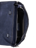 Синий портфель Angelo Bianco. Вид 5 миниатюра.