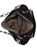 Чёрная сумка мешок Fabbiano. Вид 5 миниатюра.