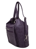 Фиолетовая сумка мешок S.Lavia. Вид 5 миниатюра.