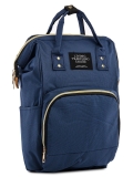 Синий рюкзак Angelo Bianco. Вид 2 миниатюра.