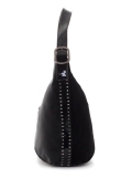 Чёрная сумка мешок Fabbiano. Вид 3 миниатюра.