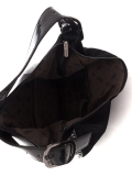 Чёрная сумка мешок Fabbiano. Вид 5 миниатюра.