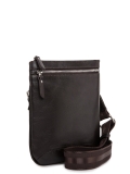 Темно-коричневая сумка планшет S.Lavia. Вид 2 миниатюра.