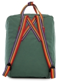 Зелёный рюкзак Kanken. Вид 4 миниатюра.
