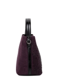 Фиолетовая сумка планшет Polina. Вид 3 миниатюра.