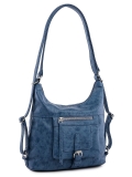 Синяя сумка мешок S.Lavia в категории Женское/Сумки женские/Сумки хобо. Вид 2