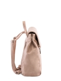 Бежево-Розовый рюкзак S.Lavia. Вид 3 миниатюра.