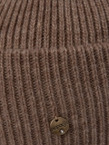 Темно-бежевая шапка Paola. Вид 3 миниатюра.