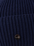 Темно-синяя шапка Gracia. Вид 3 миниатюра.