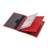 Красная обложка для документов S.Lavia. Вид 2 миниатюра.