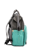 Зелёный рюкзак Anello. Вид 3 миниатюра.