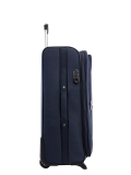 Темно-синий чемодан 4 Roads. Вид 3 миниатюра.