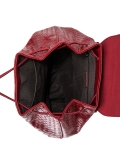 Темно-Красный рюкзак David Jones. Вид 5 миниатюра.
