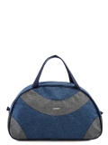 Серо-синяя дорожная сумка Lbags в категории Мужское/Сумки дорожные мужские/Спортивные сумки мужские. Вид 1