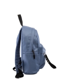Голубой рюкзак NaVibe в категории Коллекция осень-зима 22/23/Коллекция из текстиля. Вид 3